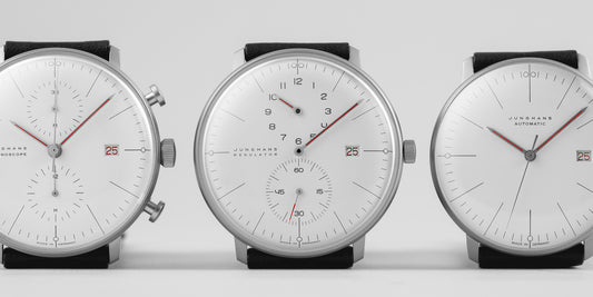 New Junghans max bill Regulator Bauhaus Released