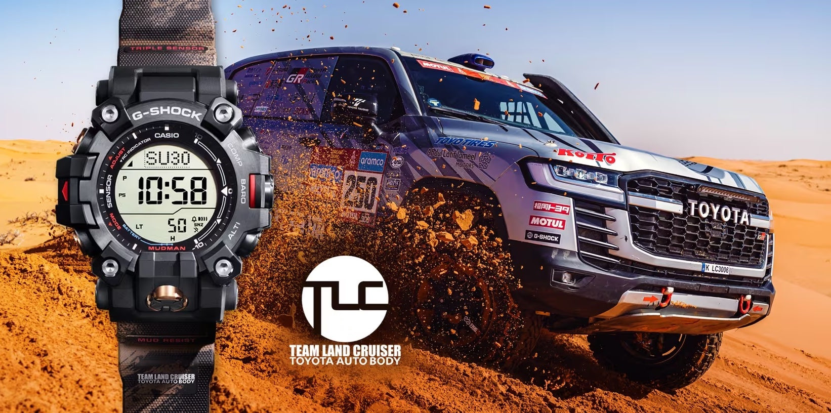 The Spirit of the Race: G-Shock MUDMAN GW-9500TLC | WatchGecko