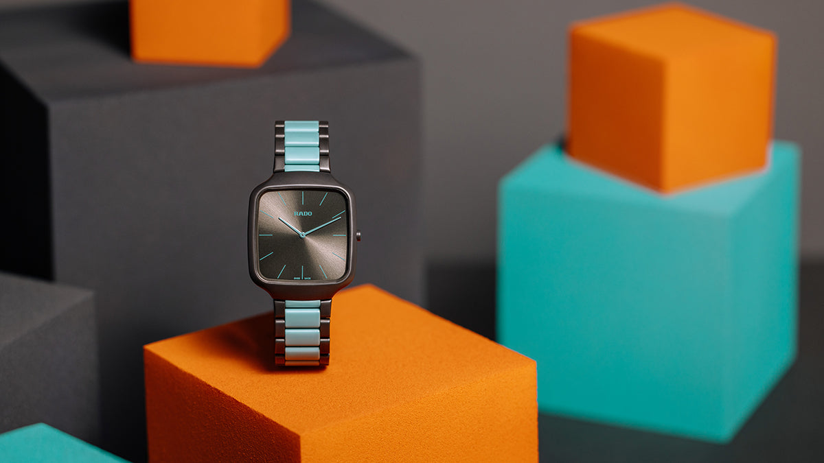 Rado true thinline green sale