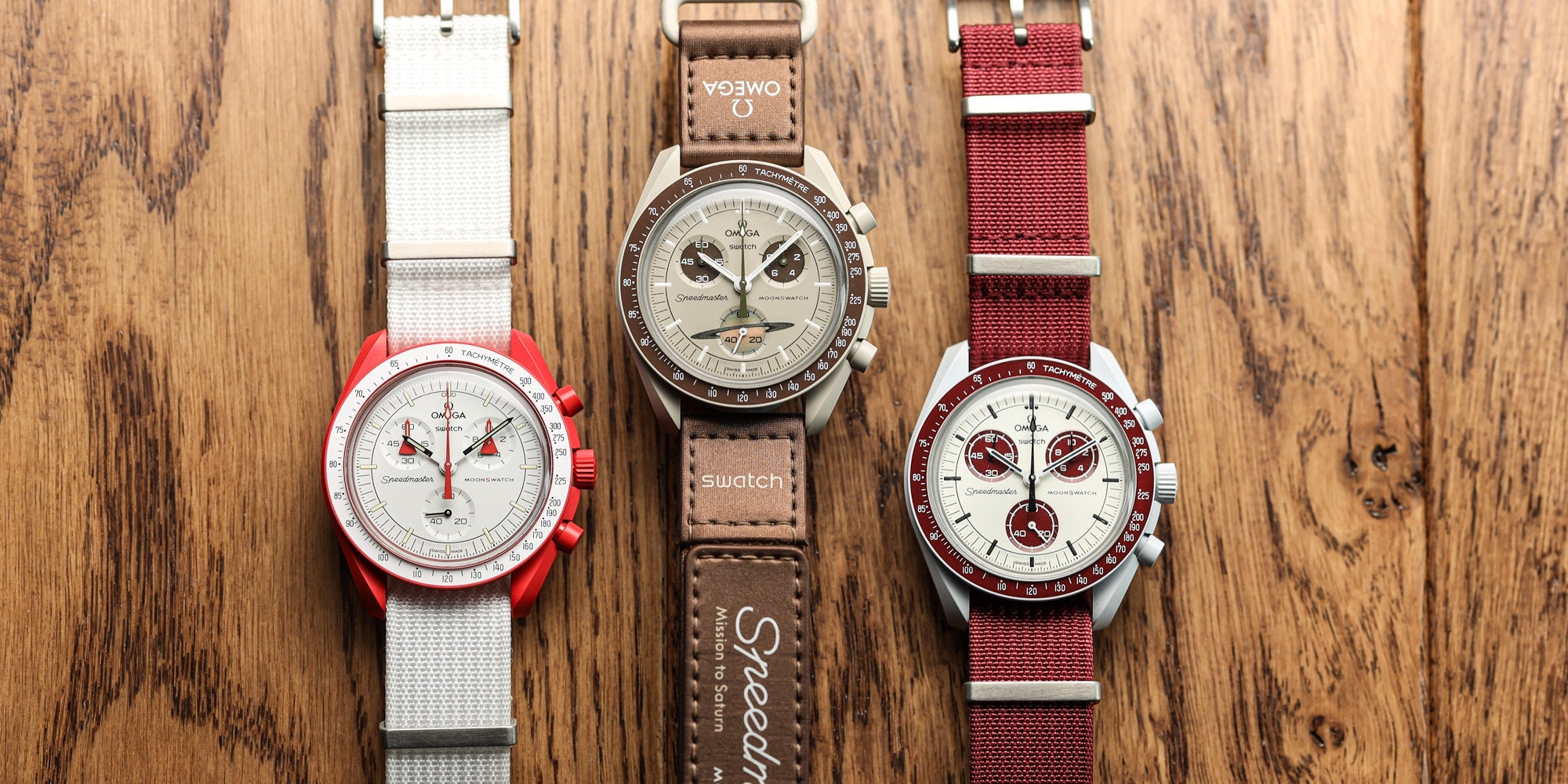 Swatch x Omega Bioceramic Moonswatch Mission On Earth Lava