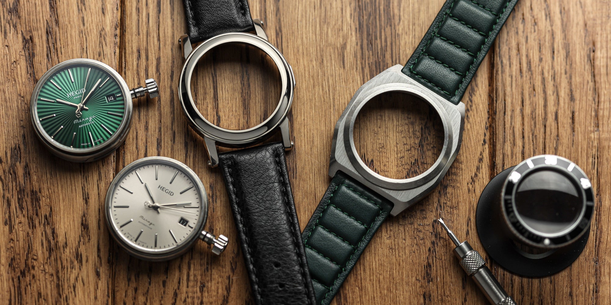 Hegid Modular Watch Collection - Hands-On Review | WatchGecko