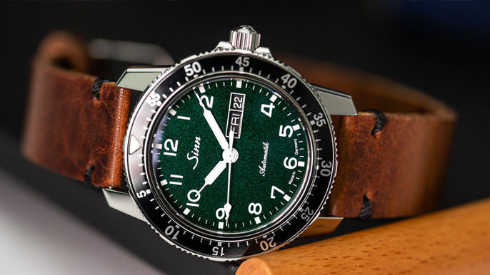 Video A New Green Dial For The Sinn 104 Pilots Hands On With Sinn Watches At Baselworld 2019 WatchGecko