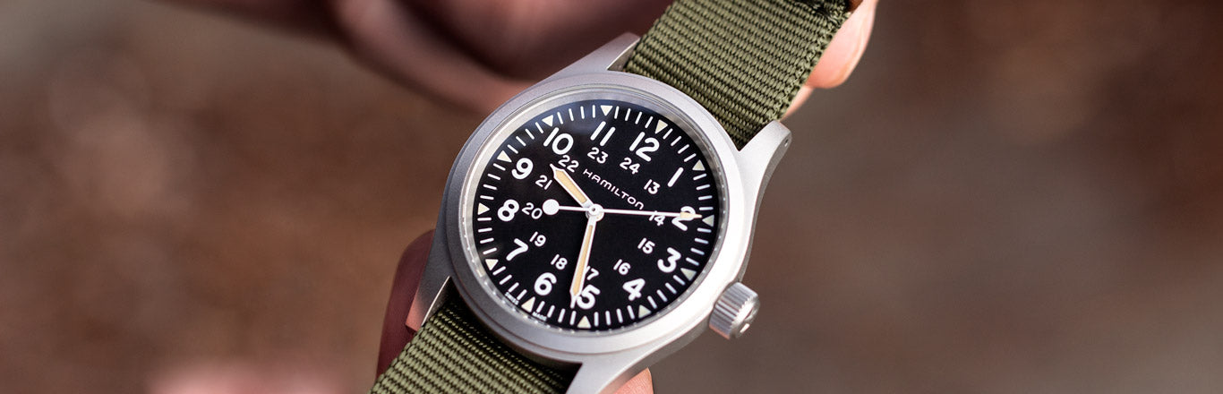難あり HAMILTON Khaki MECHANICAL 手巻き 時計 ファッション 【公式通販】