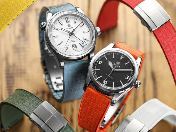Cut-to-Size Rubber Watch Straps
