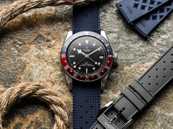Rubber Perforated Style Watch Straps