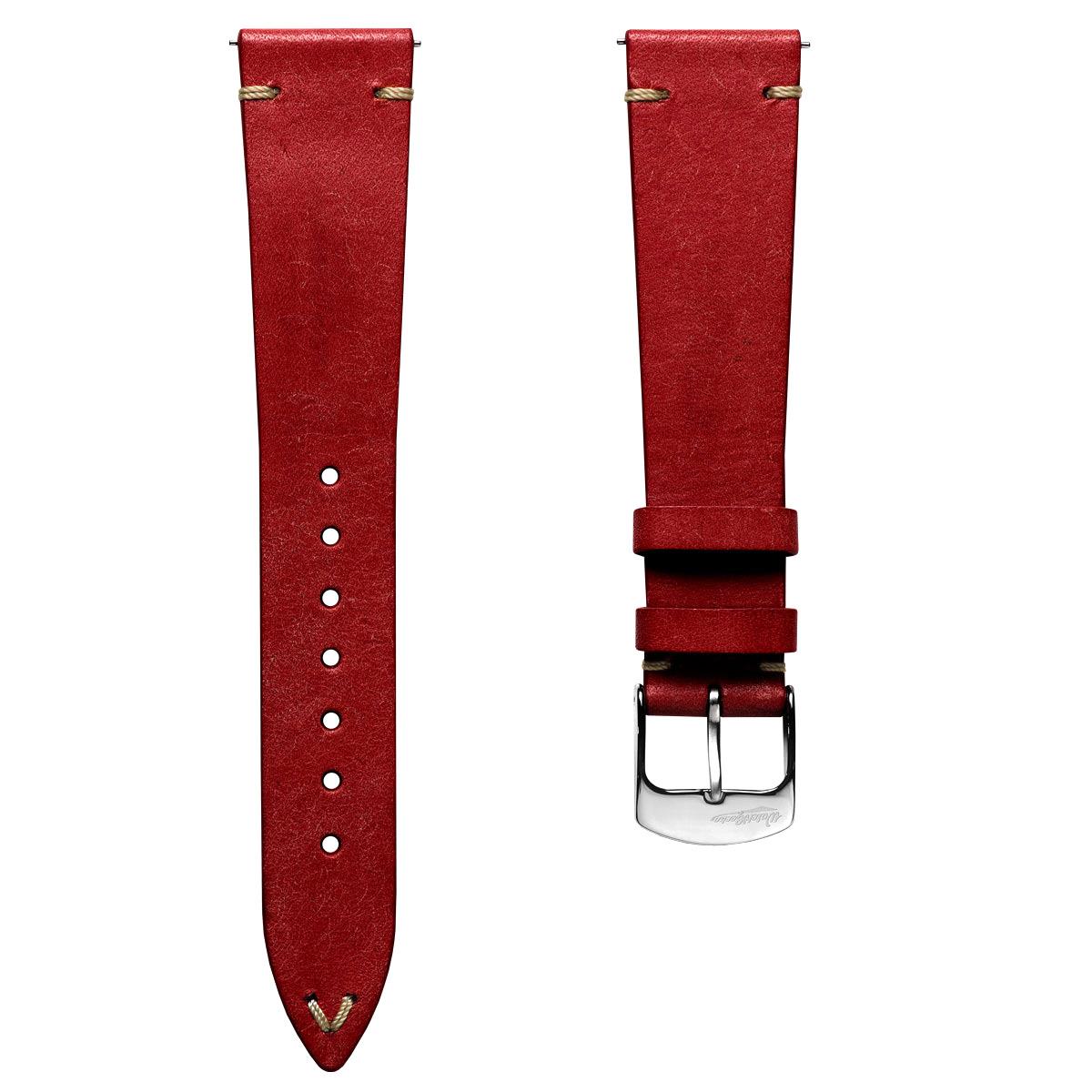 Badalassi Carlo Pueblo V-Stitch Genuine Italian Leather Watch