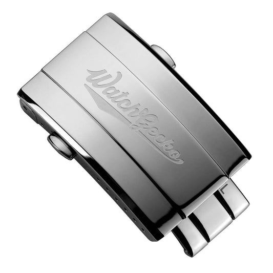 Push Button Divers Deployant Buckle - Polished