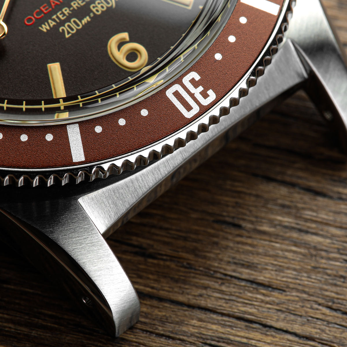 Ocean-Scout Dive Watch Sienna Brown LIKE NEW