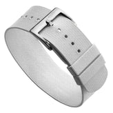 TidalPass British Military FKM Rubber Watch Strap - White