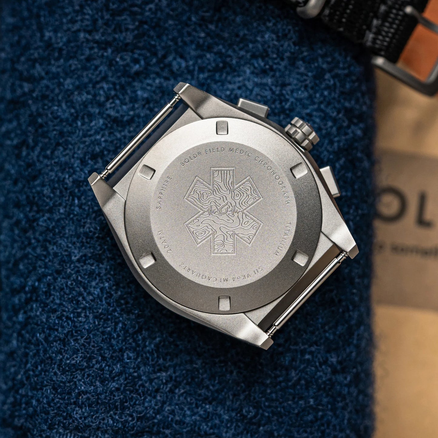 Boldr Venture Field Medic Chronograph Watch Field Medic II Destro LIKE NEW