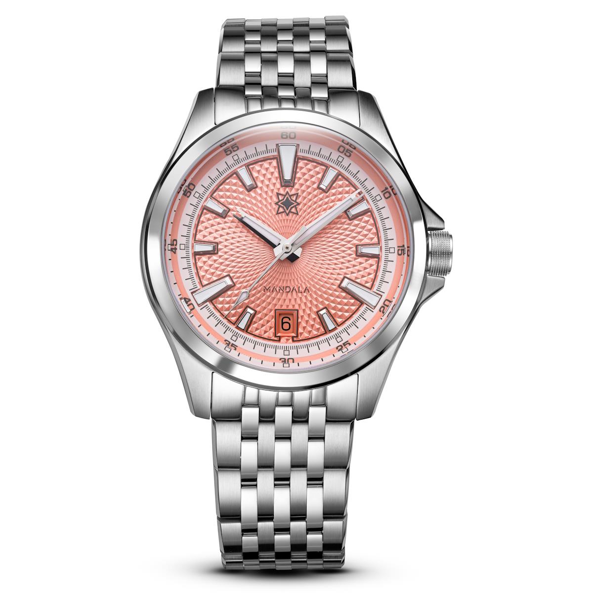 Second Hour Mandala MK3 - Salmon | WatchGecko