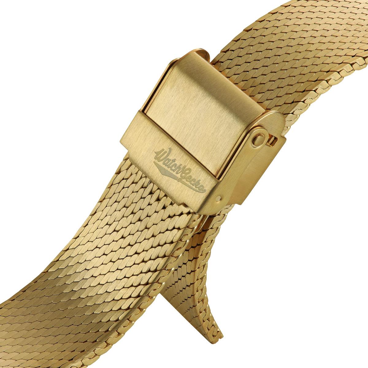 Calibre 1960 Mesh Watch Strap - PVD Gold