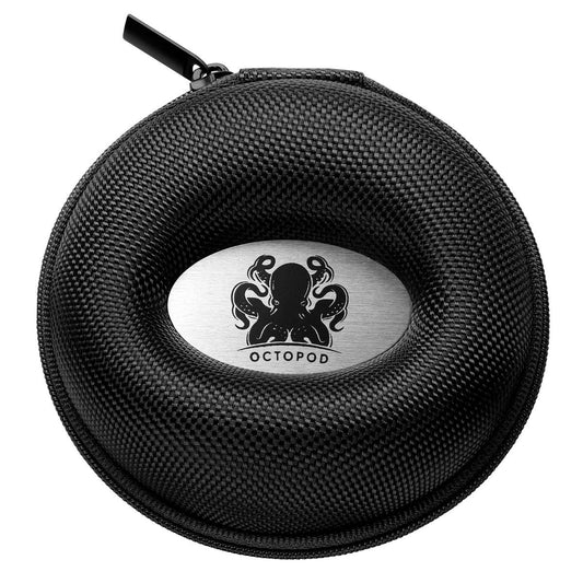 OCTOPOD Zip Up Doughnut Watch Case - Graphite Black