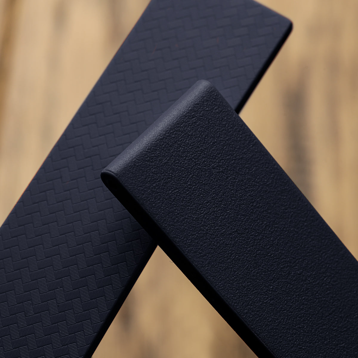 WatchGecko 400 Italian Rubber Strap 2 Additional Parts - Blue