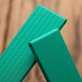 WatchGecko 400 Italian Rubber Strap 2 Additional Parts - Capri Sea