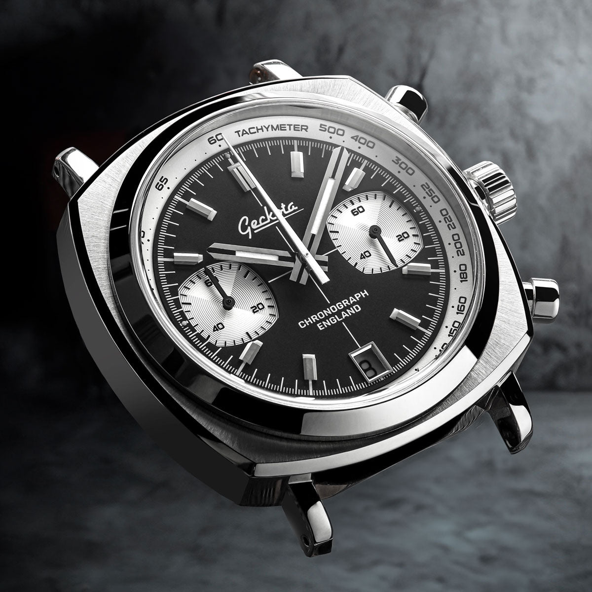 Chronotimer Chronograph Watch Classic Reverse Panda LIKE NEW