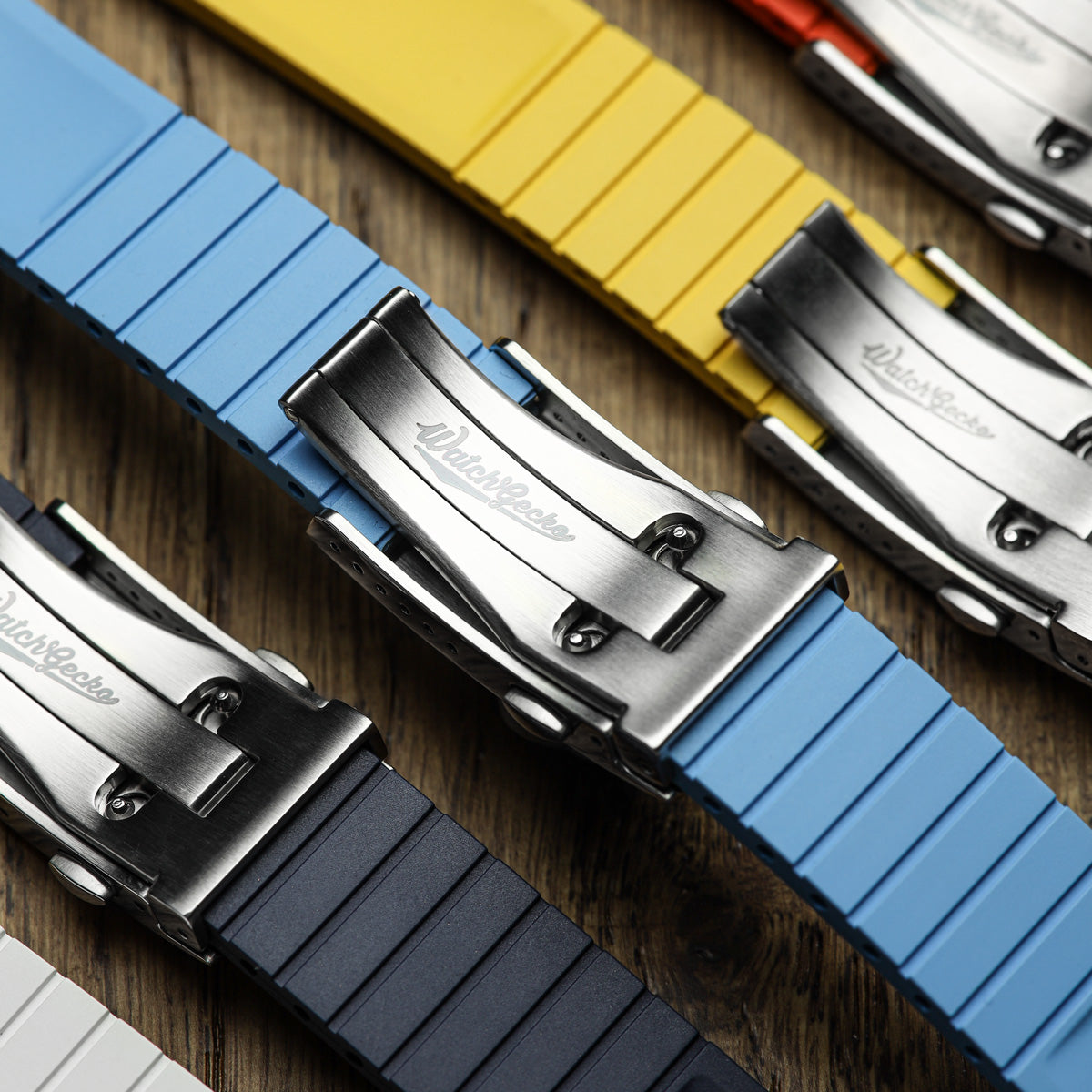 Push Button Divers Deployant Buckle - Brushed / Polished