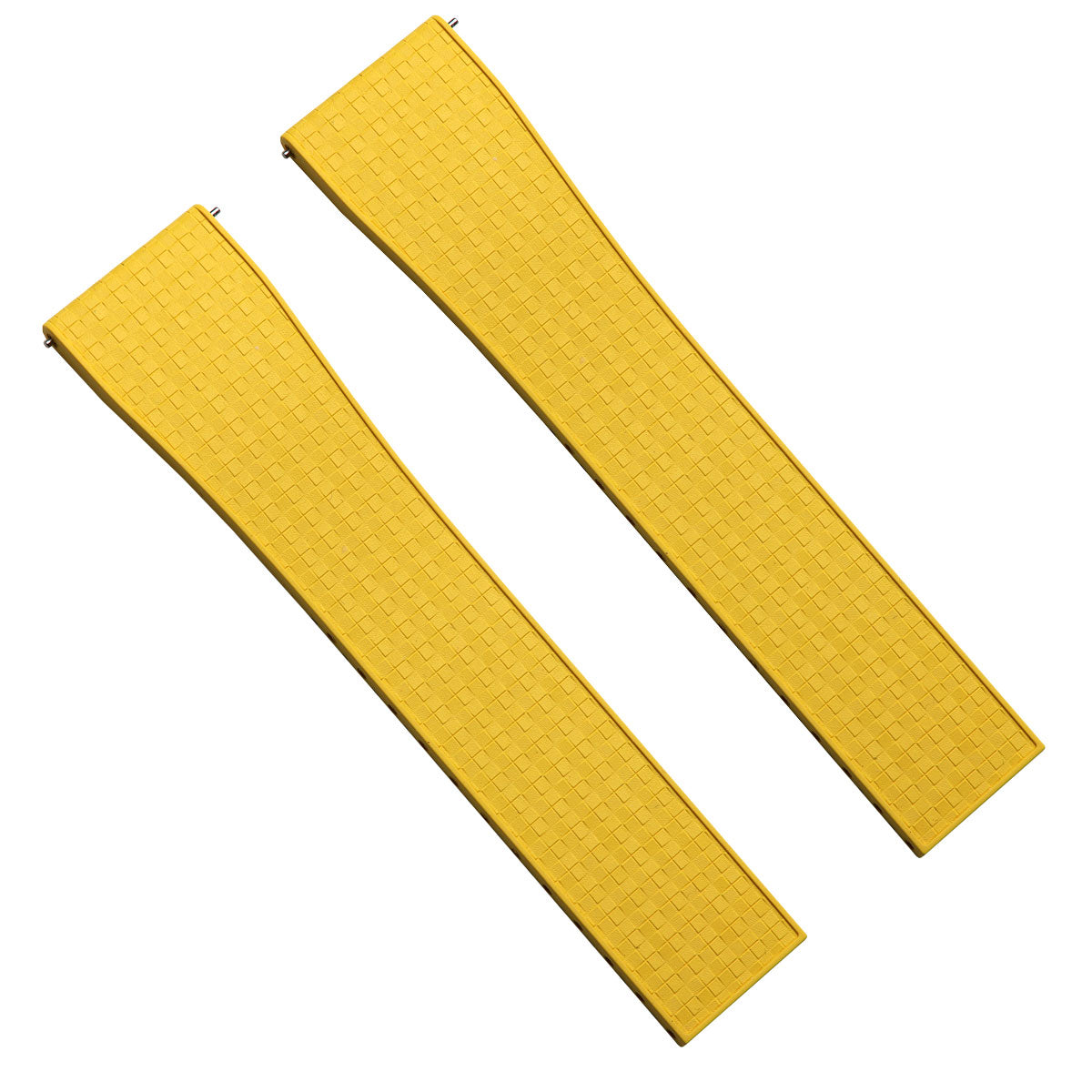 Mosaic CTS Rubber Watch Strap - Canary Yellow