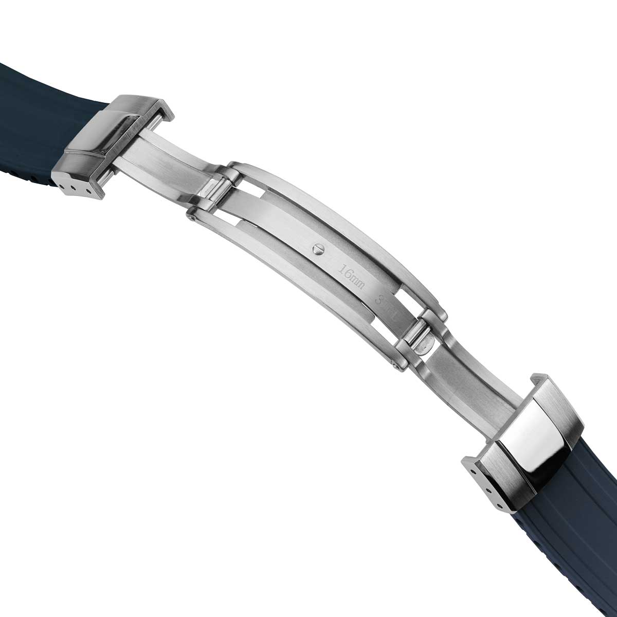 Radius CTS Rubber Watch Strap - Navy Blue