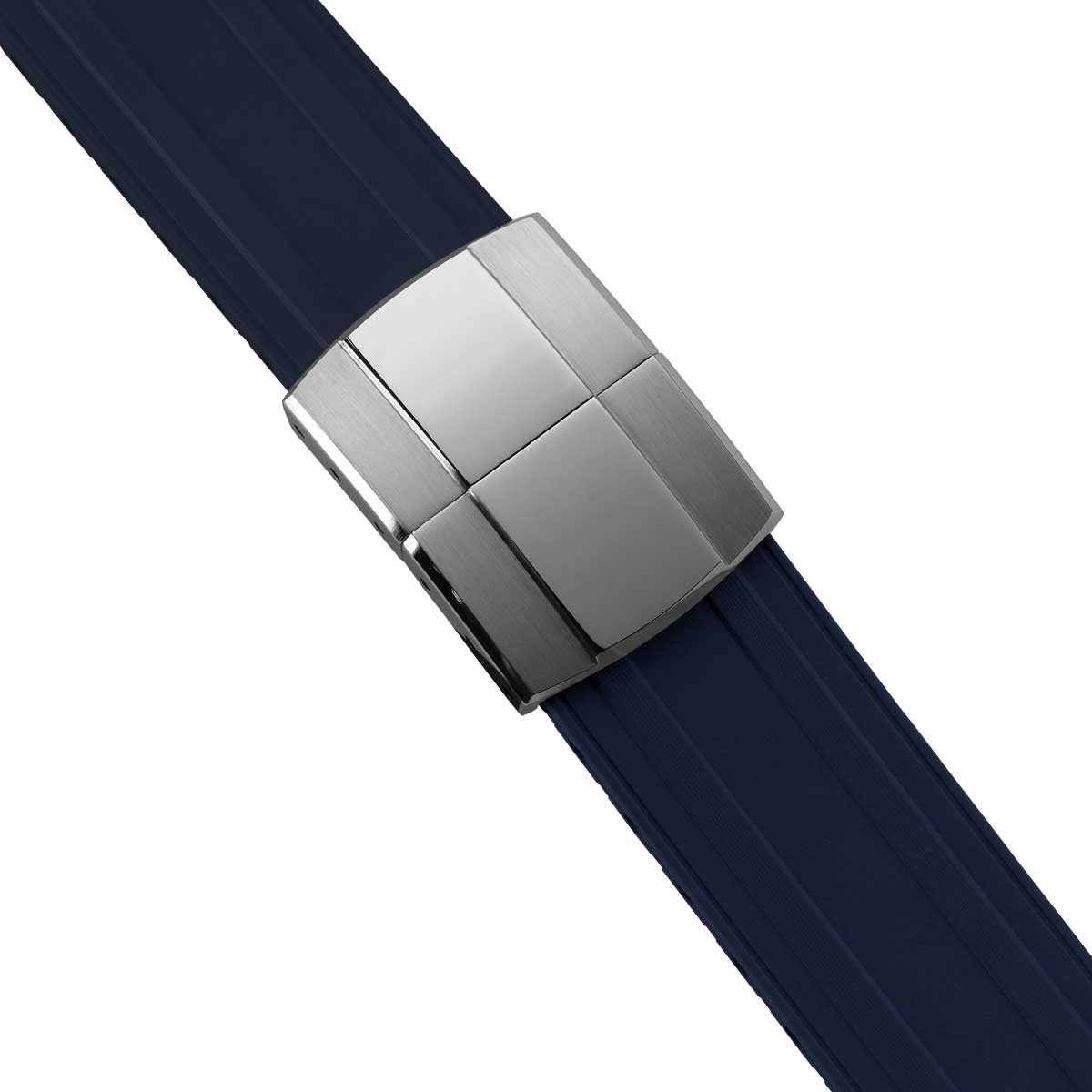 Radius CTS Rubber Watch Strap - Navy Blue