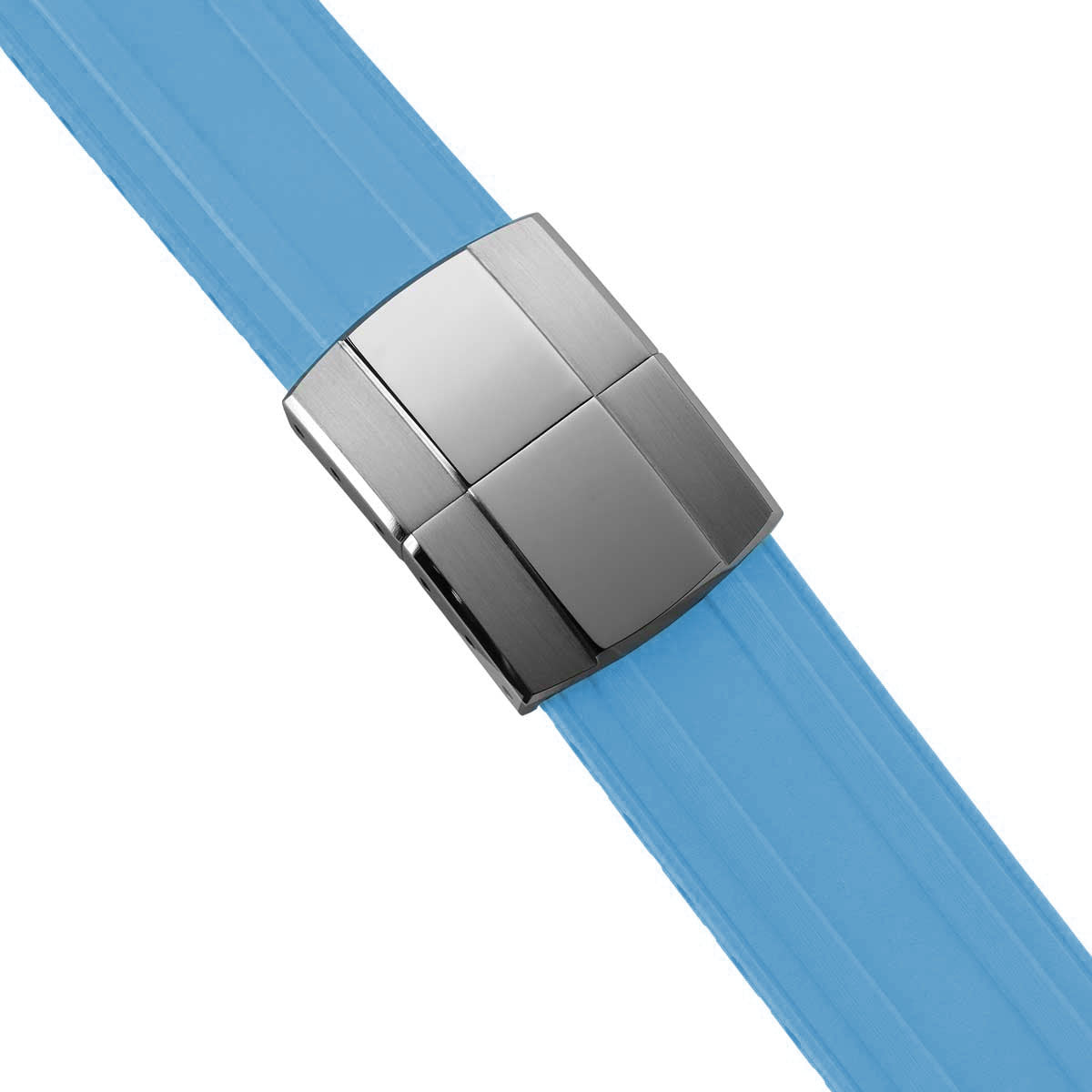 Radius CTS Rubber Watch Strap - Sky Light Blue