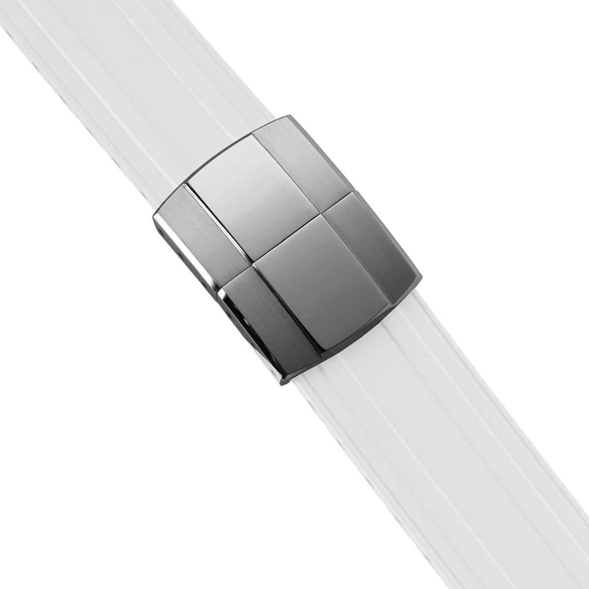 Radius CTS Rubber Watch Strap - Ice White