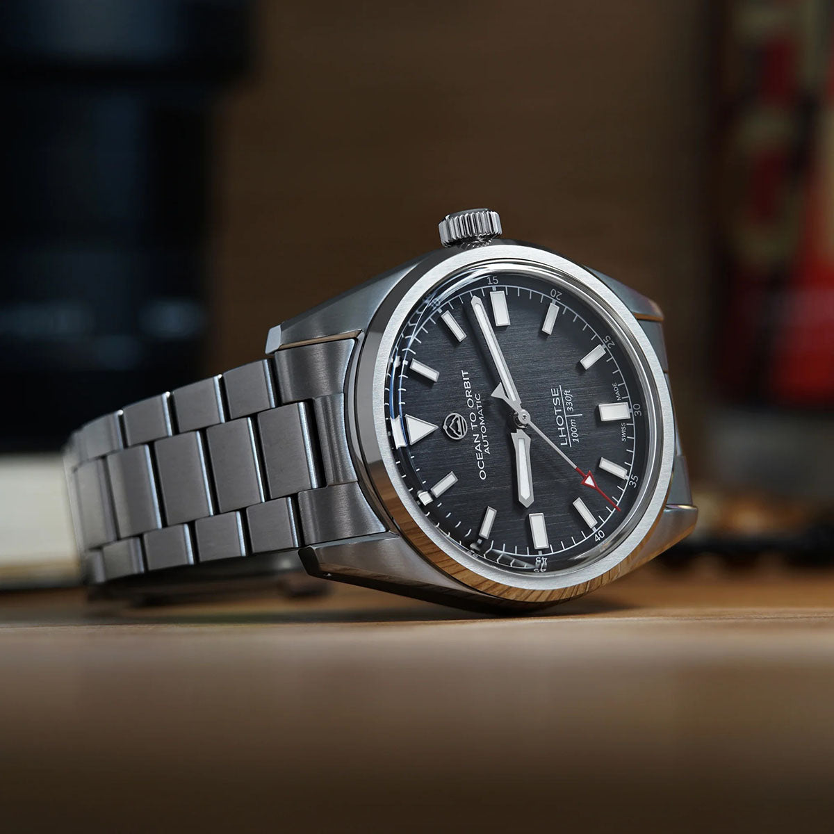 Ocean To Orbit LHOTSE Classic Steel 38.5mm Bracelet