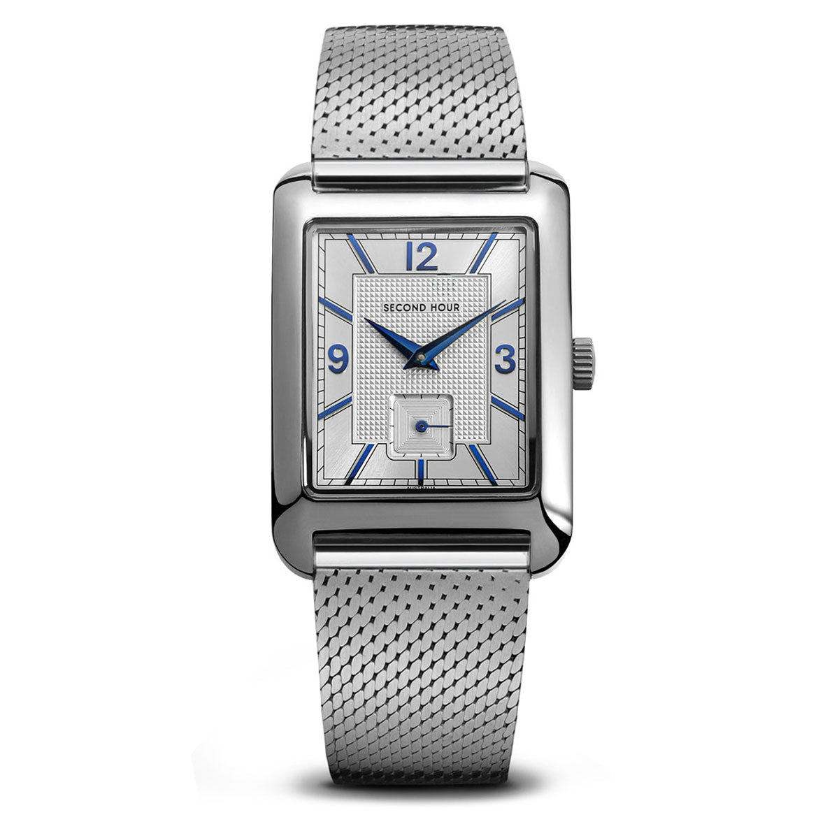 Second Hour Memoir White Calibre Mesh