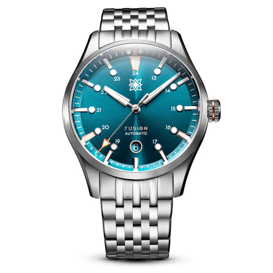 Second Hour Fusion Petrol Blue
