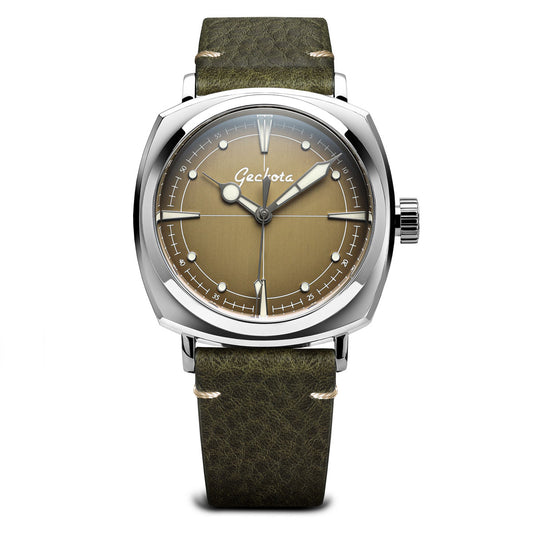 Geckota Pioneer Automatic Watch Brushed Beige Edition