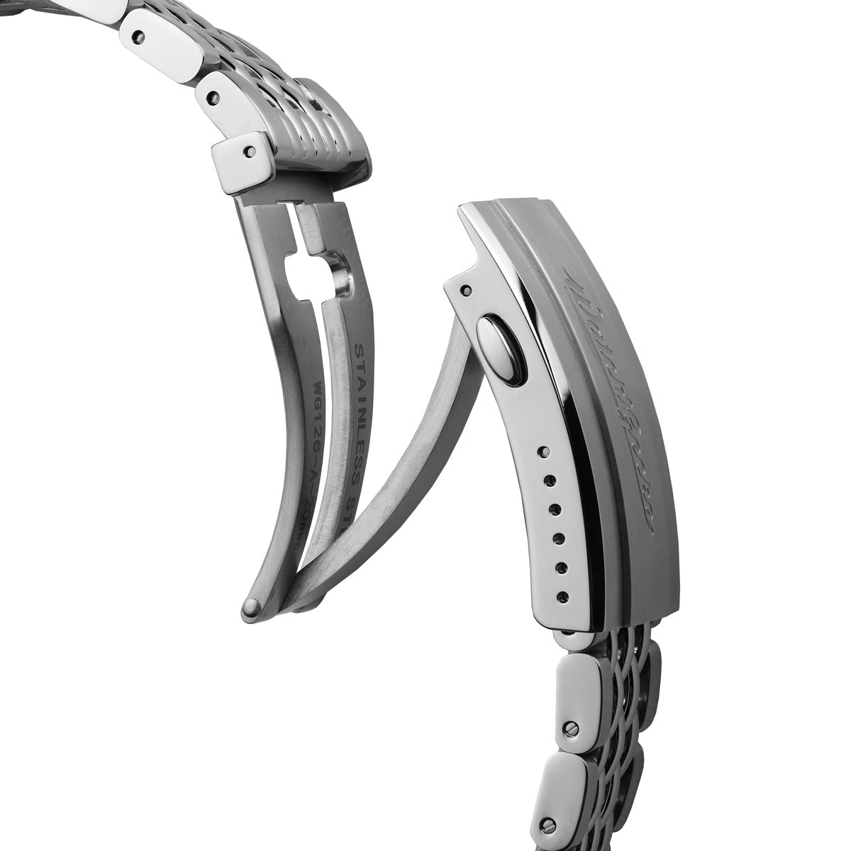 Premium Stainless Steel Beads of Rice Watch Bracelet