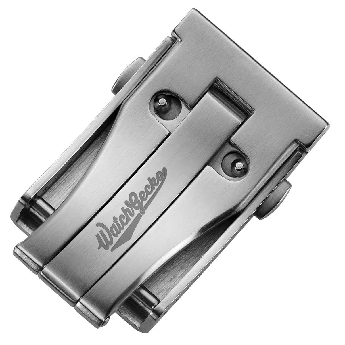 Push Button Divers Deployant Buckle - Brushed / Polished