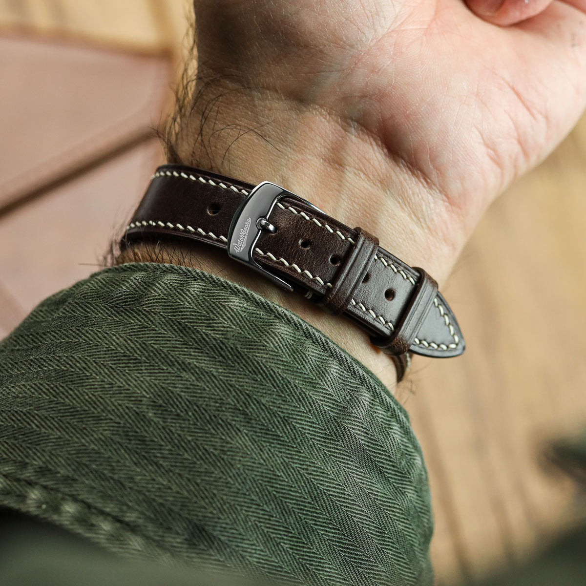 The Horween Chromexcel® Watch Strap