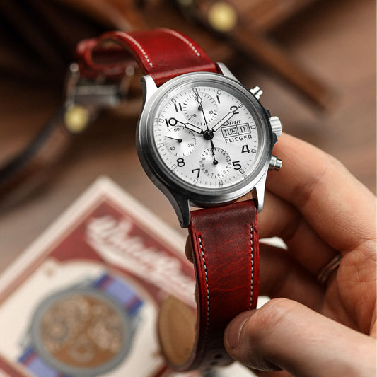 Hatherly Badalassi Caro - Papavero Red/Beige Stitch