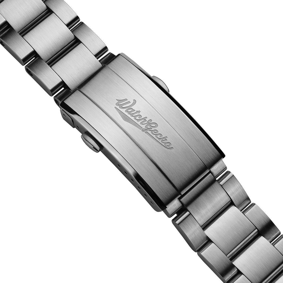Hylton Solid Stainless Steel Diver's Watch Bracelet - Fully Brushed
