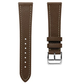 Brixham Saffiano Leather Watch Strap - Brown