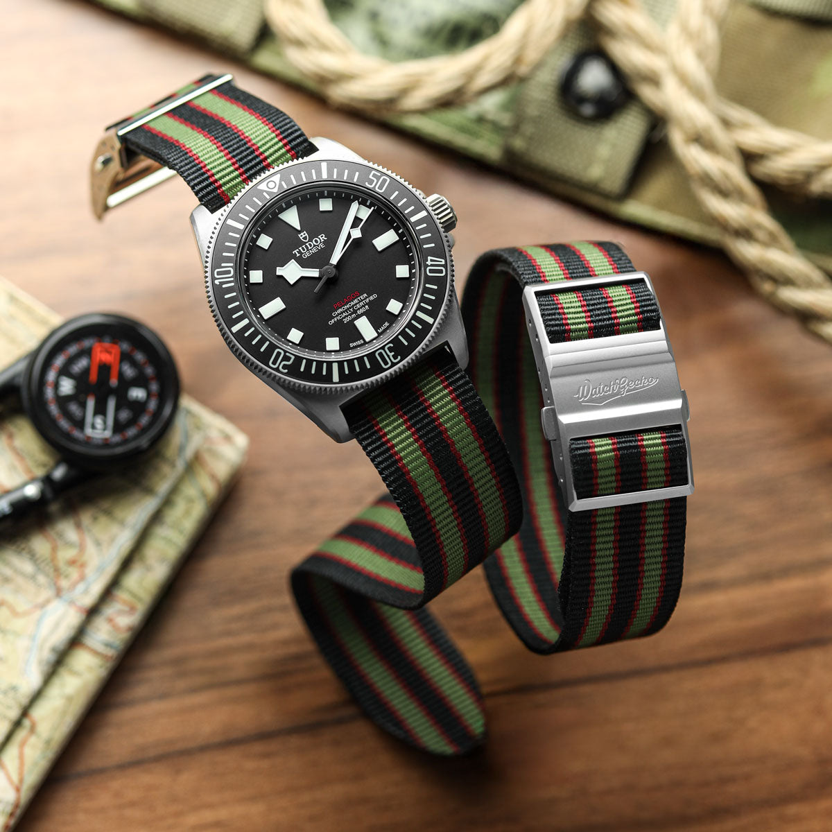 OctoPod Nylon Watch Strap - Vintage Bond