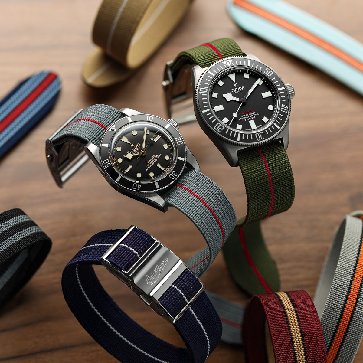 OCTOPOD Elasticated Watch Strap - Chinook