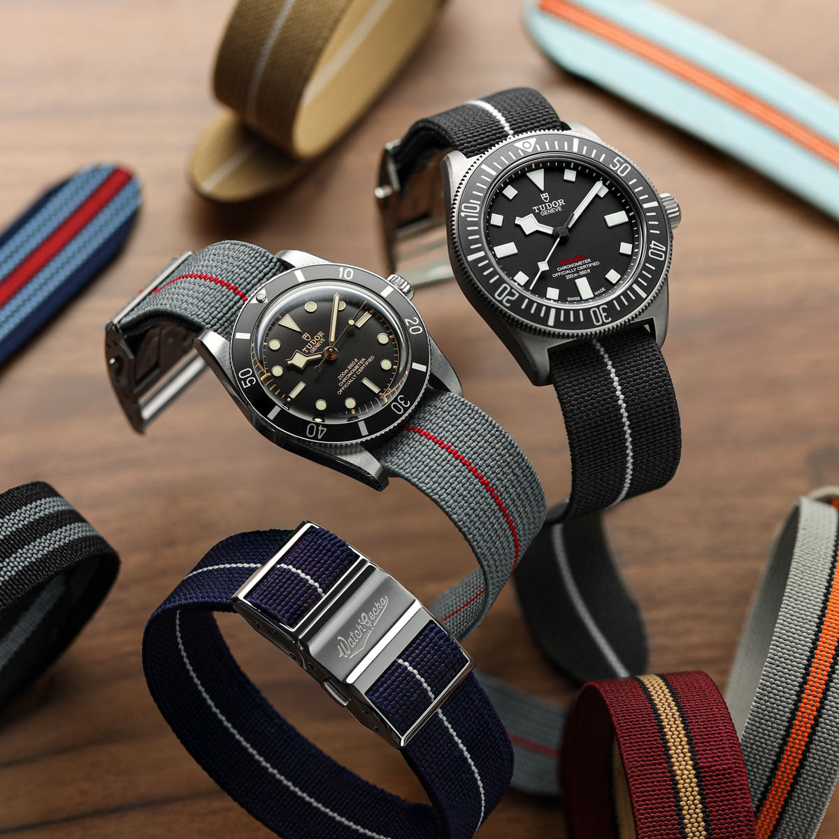 OCTOPOD Elasticated Watch Strap - Castle