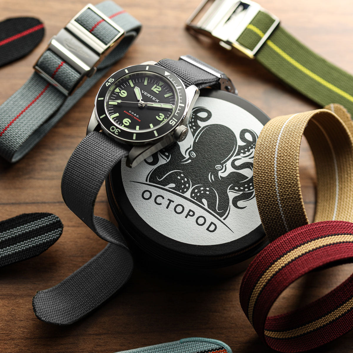 OCTOPOD Elasticated Watch Strap - Altair