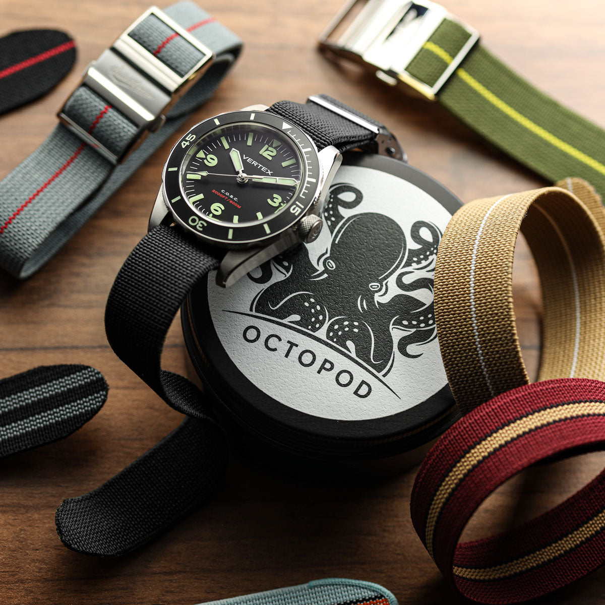 OCTOPOD Elasticated Watch Strap - Oman