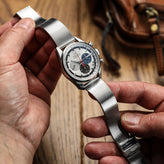 Calibre 1960 Mesh Watch Strap - PVD Gold