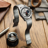 Calibre 1960 Mesh Watch Strap - PVD Black
