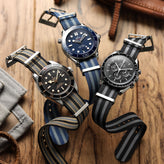 WatchGecko Ridge British Military Watch Strap - Vintage Bond