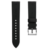WatchGecko Atlas Sailcloth Strap - Black