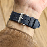 WatchGecko Atlas Sailcloth Strap - Blue