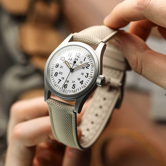 Breakwater FKM Rubber Strap - Beige