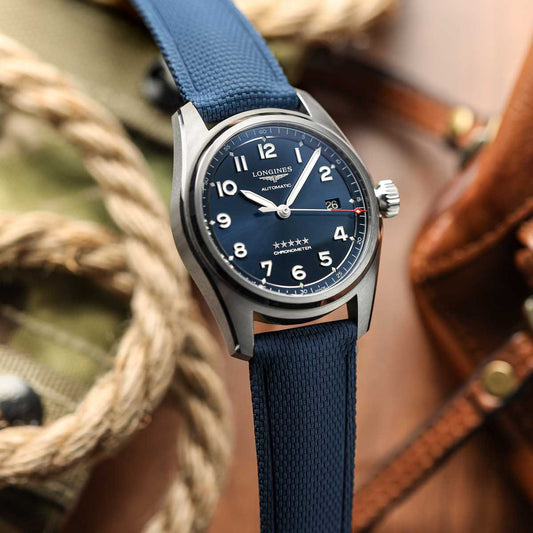 Breakwater FKM Rubber Strap - Blue