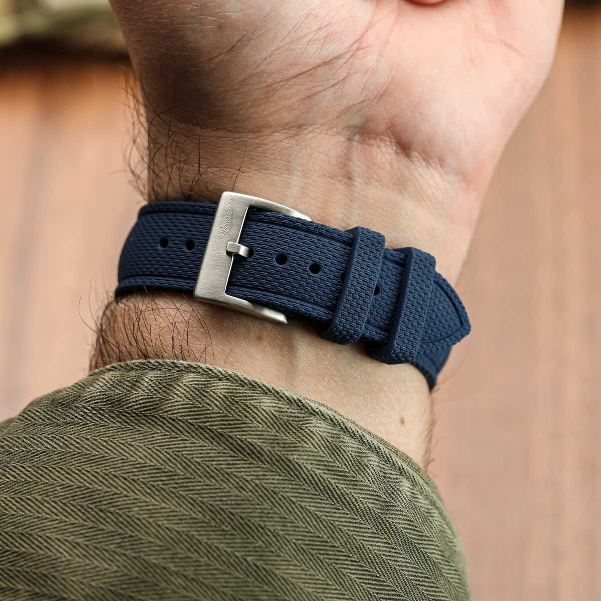 Breakwater FKM Rubber Strap - Blue