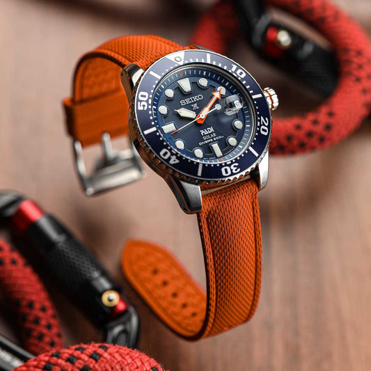 Breakwater FKM Rubber Strap - Orange